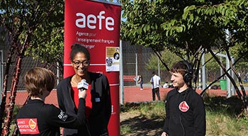 Interview d'Emmeline Ndongue par les JRI AEFE