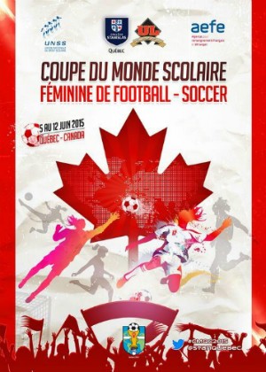 Affiche de la Coupe du monde scolaire féminine de football