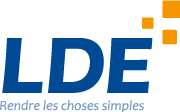 Logo de LDE