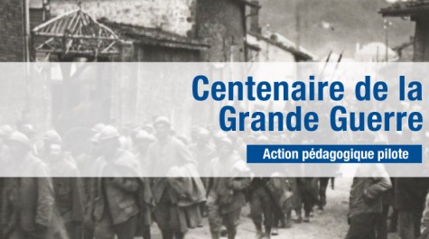 Affiche de l'APP-Monde "Centenaire de la Grande guerre"