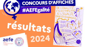 Palmarès 2024 du concours de l’affiche #AEFEgalité, un concours qui fait progresser la culture de l'égalité entre les filles et les garçons