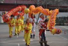 Danse du dragon au lycée français international de Pékin