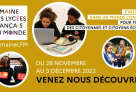 Édition 2022 de la Semaine des lycées français du monde : premier grand rendez-vous de l’Année de l’éducation aux médias et à l’information
