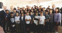 Le président de la République inaugure le chantier du nouveau lycée français François-Mitterrand à Brasilia