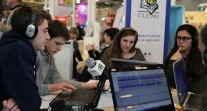 Le stand de l’AEFE à l’ère de la Web radio au Salon européen de l’éducation 2016