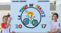 Le Lycée français de Düsseldorf fait son Tour de France : tableau par les élèves