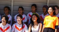 12e Tournoi de rugby à 7 de la zone Asie-Pacifique : sourires
