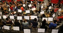 L'Orchestre des lycées français du monde (saison 4) à Madrid : vue en plongée