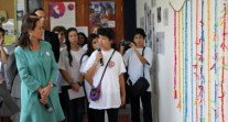 Les Sentinelles du climat du lycée franco-péruvien au cœur de la COP 20 à Lima