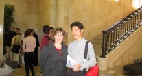 Olympiades de mathématiques 2014 : la DGESCO et le lauréat venu de Pékin