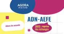 En 2023, AGORA Monde célèbre son dizième anniversaire et la reprise du programme d’échanges scolaires ADN-AEFE