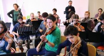 Orchestre des lycées français du monde : regards en coulisses