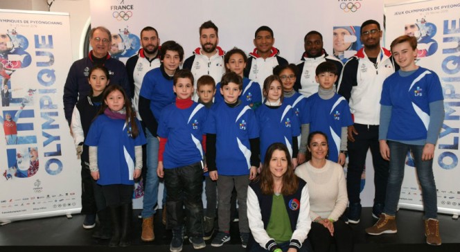 JO de PyeongChang 2018 : photo avec l’équipe de France de bobsleigh