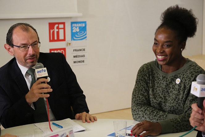 J4 de #SemaineLFM : le directeur de l&#039;AEFE et grande championne Gévrise Émane