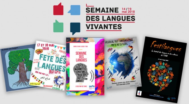 Semaine des langues vivantes 2018 : visuel
