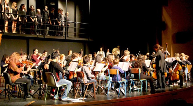 L&#039;orchestre des lycées français du monde (saison 2) à Madrid : tous en scène ! 