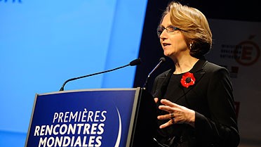 Anne Marie Descôtes, directrice de l'AEFE