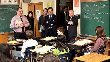 Le ministre de l'Éducation nationale en visite au Lycée français de Toronto