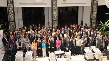 Les congressistes du FOMA 2011, le 23 avril à Casablanca. 