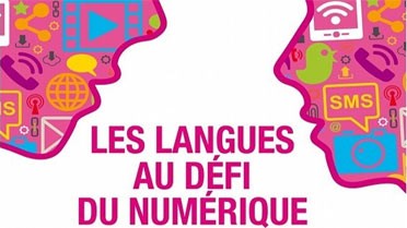 Visuel "Les langues au défi numérique"
