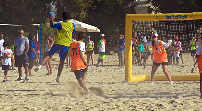 Handball sur sable