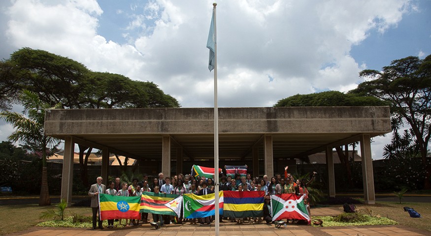 Au siège de l'ONU à Nairobi