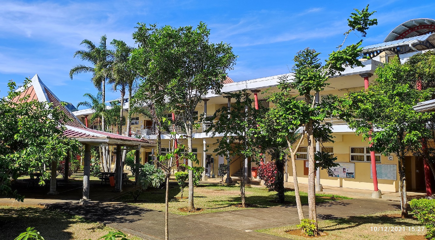Le lycée des Mascareignes, sur l'île Maurice