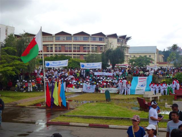 Marche de la Francophonie à Tananarive