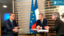 Table ronde du 17 février 2022 avec le ministre Jean-Baptiste Lemoyne et le directeur Olivier Brochet