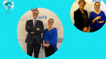 Trophées des Français de l'étranger 2022 : Claudia Castellanos et les représentants de l'AEFE