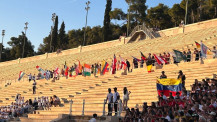 JIJ 2024 : le traditionnel défilé des drapeaux à la cérémonie d'ouverture