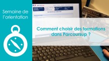 Choisir des formations dans Parcoursup : tutoriel pour les élèves des lycées français du monde