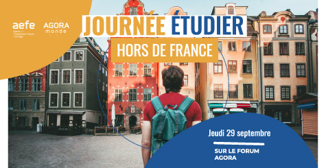 Rendez-vous en ligne sur AGORA Monde pour la journée "Étudier hors de France" 