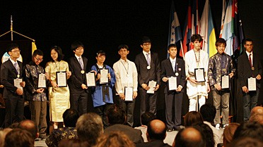 Les médaillés d'or aux IESO 2011