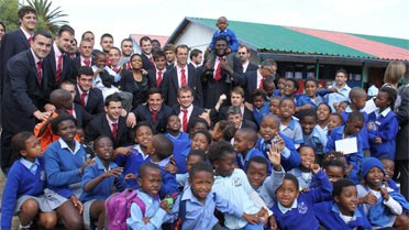 À l'école Winnie Ngwekasi de Soweto