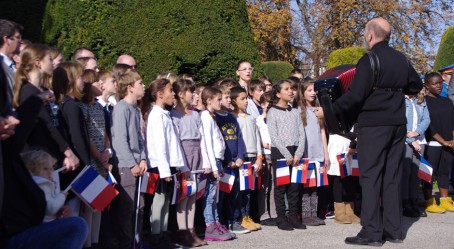La chorale de l'École française de Belgrade