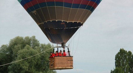 Visite en montgolfière
