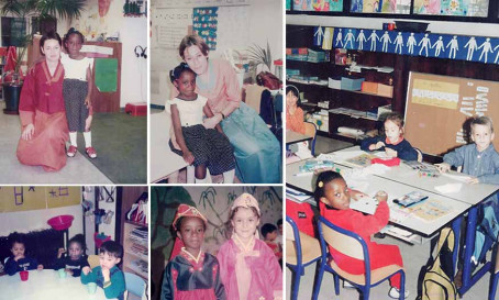 Photos-souvenirs de la scolarité de Georgina Siaba