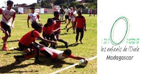 Match de rugby à Madagascar