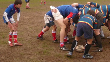 La mêlée, phase de jeu du rugby