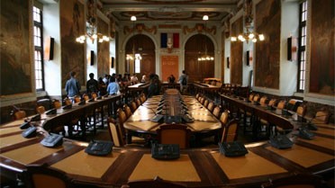 Visite de la mairie de Toulouse.  © Lycée franco-bolivien